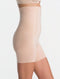 Spanx OnCore - High Waisted Mid Thigh short - Platte buik en slanke taille - Soft Nude