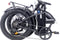 Villette le Gros, elektrische vouw fatbike 10.4Ah 7sp 20 inch zwart