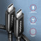 Axagon BUCM2-CM10AB - USB-C naar USB-C kabel - 1 m PD 240 W 5 A - Zwart