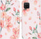 iMoshion Hoesje Geschikt voor Samsung Galaxy A12 Hoesje Met Pasjeshouder - iMoshion Design Softcase Bookcase - Meerkleurig / Blossom Watercolor