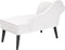 BIARRITZ - Chaise longue - Wit - Linkerzijde - Polyester