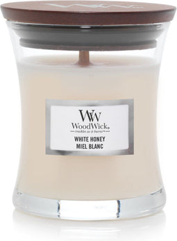 Woodwick White Honey Mini Candle - Geurkaars