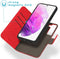 iMoshion Hoesje Geschikt voor Samsung Galaxy S22 Hoesje Met Pasjeshouder - iMoshion Uitneembare 2-in-1 Luxe Bookcase - Rood