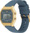 Ice Watch Ice Digit Retro - Midnight Blue 022067 Horloge - Siliconen - Blauw - Ø 34 mm