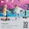 Kinderkraft HALLEY - 2-in-1 Loopfiets & Step - Verstelbaar Zadel & Stuur - LED Wielen - Wit
