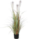 Mica Decorations Pluimgras Kunstplant - H115 x Ø45 cm - Met pot