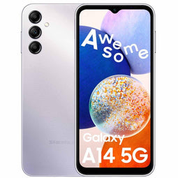 Samsung Galaxy A14 5G - Zilver - 128 GB - Dubbele fysieke simkaart