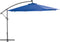 vidaXL - Zweefparasol - met - aluminium - paal - 350 - cm - blauw