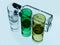 Glazen Rebottled Mix 330 ml - 4 stuks - gemaakt van gerecyclede wijnflessen