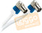 Hirschmann FEKAB 5 - Coax kabel - Ultra hoge screening tot 3000 MHz - Wit