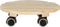 Esschert Design Ronde Houten Plantentrolley 28.7x28.8x8.3 cm