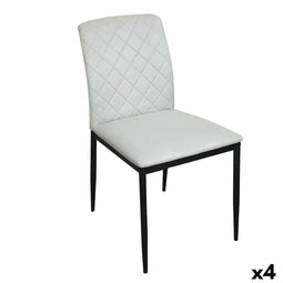 Stoel Versa ZEGERS Beige 58 x 83 x 44 cm (4 Stuks)