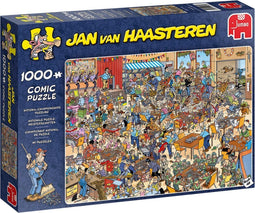 Jan van Haasteren NK Puzzelen - Puzzel 1000 stukjes - Totale chaos