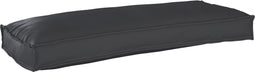 vidaXL - Ligbedkussen - voor - Bank - Zwart - 100x40x8 - cm - Oxford - Stof