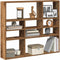 vidaXL - Wandschap - 90x16x78 - cm - bewerkt - hout - oud - houtkleurig