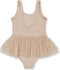 Konges Sløjd Strut badpak kind - Etoile pink sparkle - Maat 4 jaar