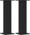 vidaXL - Plantenstandaards - 2 - st - 30x30x95 - cm - bewerkt - hout - zwart