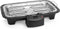 Tristar BQ-2813 - Elektrische BBQ - Rookarm 2000W 38x22 cm - Zwart