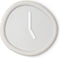 Ronde Klok Lichtgrijs / Round Clock Lightgrey - Design klok Werkwaardig