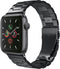 iMoshion Stalen watch bandje geschikt geschikt voor Apple Watch Series 1 / 2 / 3 / 4 / 5 / 6 / 7 / 8 / 9 / SE / Ultra (2) - 42 / 44 / 45 / 49 mm - Zwart