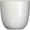 Mica Decorations Tusca Bloempot - 23x25 cm - Keramiek - Wit - 2 Stuks