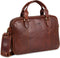 Justified Leren Schoudertas 13 inch Max Cognac