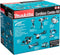 Makita DLX7019TX1 - Combiset - 7 machines in eentas - 18 V (1 set)