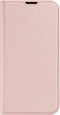 Dux Ducis - Slim bookcase hoes - Geschikt voor iPhone 14 Pro Max - Roze