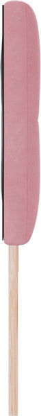 vidaXL - Hoofdbord - met - Knopen - Roze - 180 - cm - Fluweel