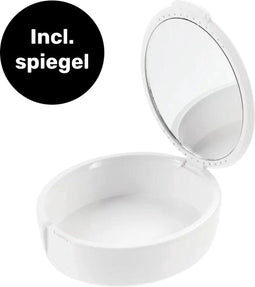 Alyze LBB - Gebitsbakje - Met spiegel - Wit (1 stuk)