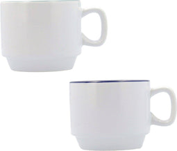 Kopp Quid Vita Tribal Keramisch Wit (395 ml) (12 Stuks)