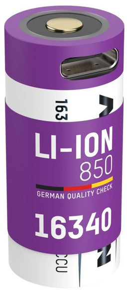 Ansmann 1300-0015 - Oplaadbare batterij Li-Ion 850 mAh 3,6 V - Wit