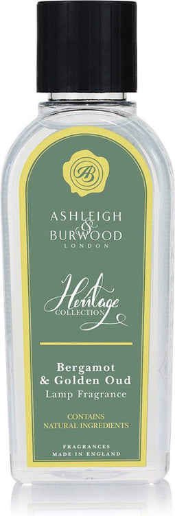 Heritage, Bergamot & Gold OUd Geurlamp olie S