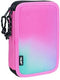 Dubbele etui Milan Sunset 34 Onderdelen Roze