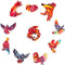 UNIDRAGON Houten Puzzel Voor Volwassenen Mandala - Bewuste Liefde - 200 stukjes - Medium 25 cm