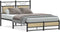 vidaXL - Bedframe - zonder - matras - hout - sonoma - eikenkleurig - 120x200 - cm