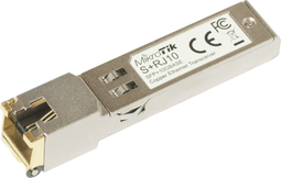 MikroTik S+RJ10 - Uitbreidingsmodule - 1x SFP+ 10G/5G/2.5G/1G/100M