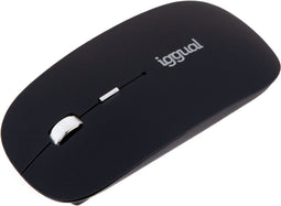Iggual IGG316771 - Draadloze muis - Bluetooth 3.0 - 1600dpi - 4 knoppen - Linkshandig/Rechtshandig