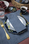 Laura Ashley Kitchen Linen Collectables Servetten katoen en linnen - Blauw Wild Clematis - 45x45cm