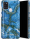 Selencia Hoesje Geschikt voor Samsung Galaxy A21s - Selencia Maya Fashion Backcover - blauw