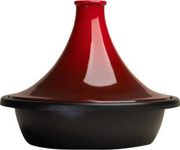 Le Creuset Tajine - 27 cm - Gietijzer - Kersenrood
