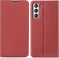 iMoshion Hoesje Geschikt voor Samsung Galaxy S21 FE Hoesje Met Pasjeshouder - iMoshion Slim Folio Bookcase - Rood