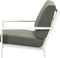 Garden Impressions Coba loungestoel - wit / moss groen