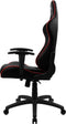 Aerocool AC110 AIR Universele gamestoel Gecapitonneerde zitting Zwart, Rood
