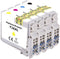Renkforce RF-5718868 - Inktcartridge - Vervangt Epson 16XL - Zwart Cyaan Magenta Geel (4-pack)