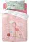 Dekbedovertrek set HappyFriday Moshi Moshi Hola Multicolour Wieg voor baby's 2 Onderdelen
