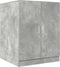 vidaXL - Wasmachinekast - 70,5x71,5x91,5 - cm - betongrijs