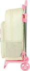 Schoolrugzak met Wielen Glow Lab Magic flow Beige 30 x 46 x 14 cm