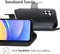 iMoshion Hoesje Geschikt voor Samsung Galaxy A15 (5G) / A15 (4G) Hoesje Met Pasjeshouder - iMoshion Luxe Bookcase - Zwart