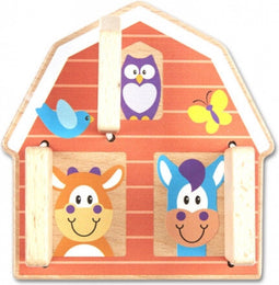 Melissa & Doug First Play - Peek-a-Boo Farm